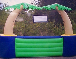 inflatable tiki bar rental