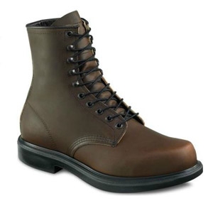 red wing 8 moc toe work boots