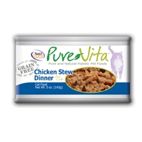 Pure Vita Grain Free Chicken Stew Canned Cat Food Pet X Supplies