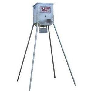 All Seasons 300 Lb Galvanized Protein Feeder Brazos Feed