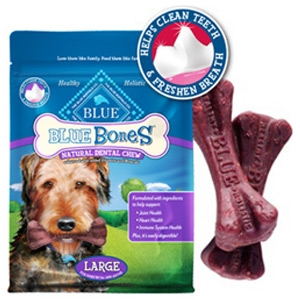 blue buffalo dental bones dog