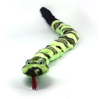 Invincible snake 6 squeakers Green/Black (700603014816)
