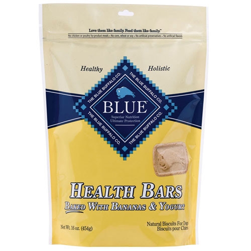 Blue Buffalo Health Bar Banana/Yogurt Dog 16OZ C=12 ...