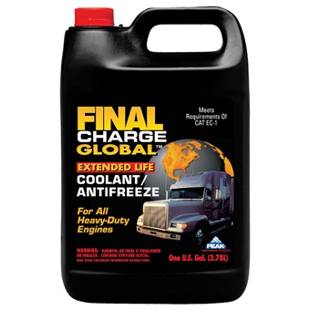 peak final charge coolant