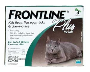 Frontline Plus For Cats 3-dose | Plainfield Agway - Plainfield, CT