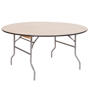 PRE 60" Round Wood Table