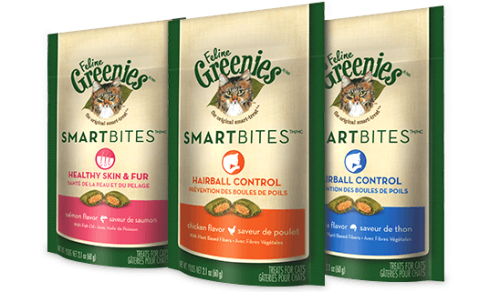 feline greenies hairball