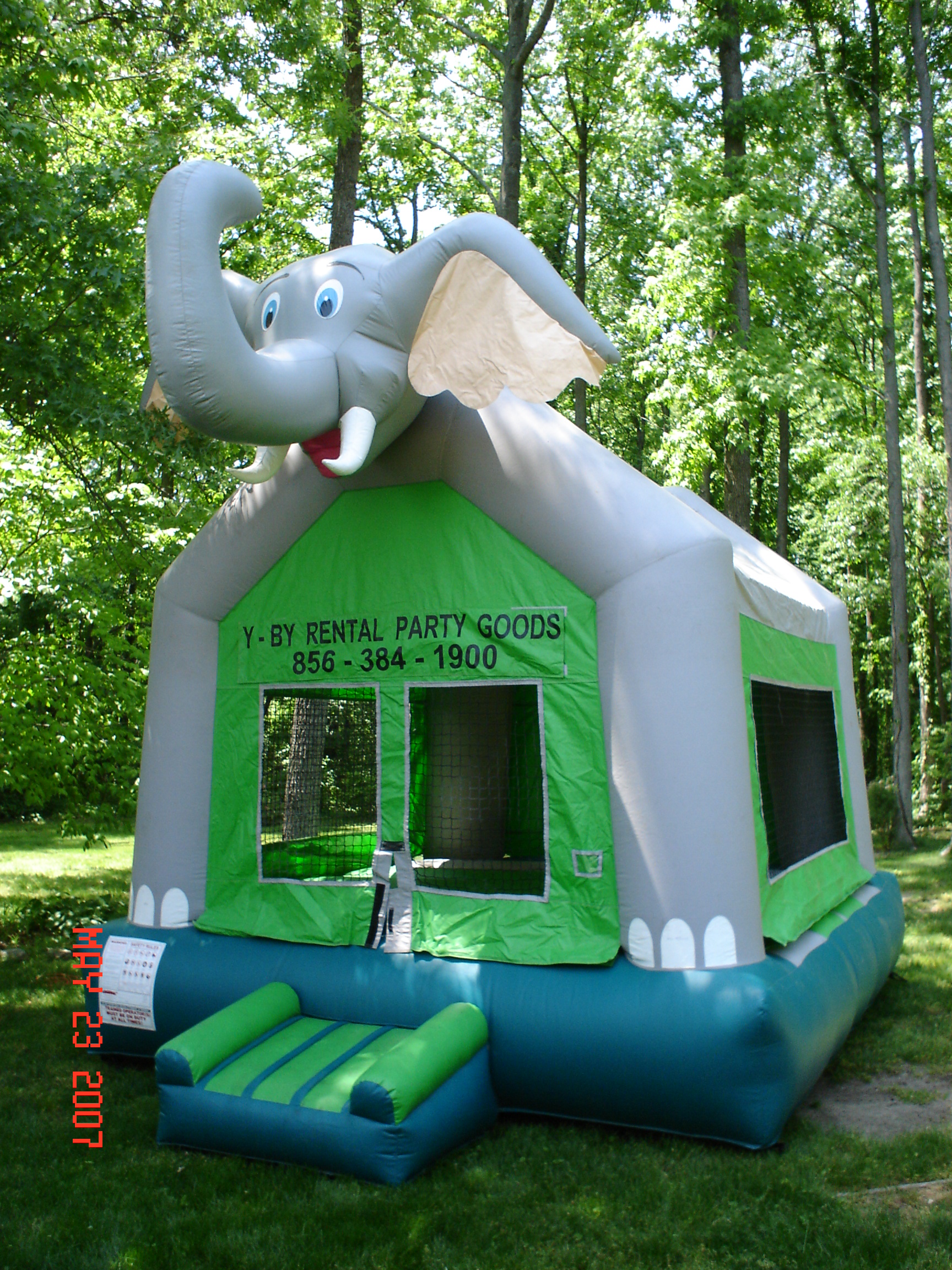 bouncing elephant toy