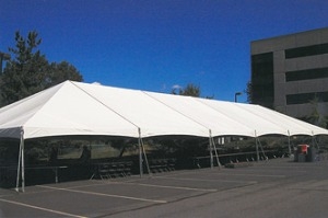 assemble how a to eureka tent Frame Tube Twin X  40ft  Plus Rental of Taylor Tent 160ft