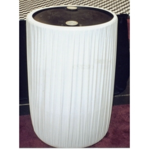 Kwik-Covers 55 Gallon Kwik-Can Cover-White