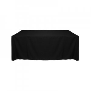 long black tablecloth