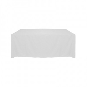 long white tablecloth