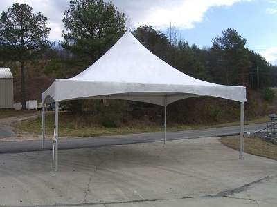 20' x 20' High Peak Frame Tent | Taylor Rental Tampa Bay