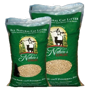 Nature's logic ponderosa pine Cat ltr 24lb (858155001096)