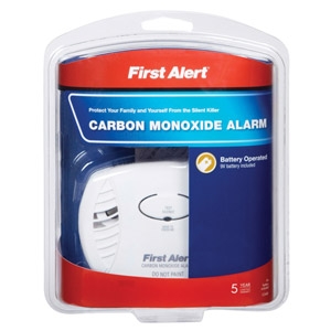 First Alert® Battery Operated Carbon Monoxide Detector ...