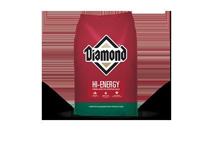 Diamond Hi-Energy Dog Food - 50 lbs | Brubaker Grain & Chemical