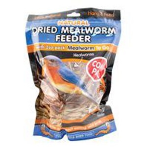 Natural Dried Mealworm And Reed Feeder Wild Bird Food Chick S