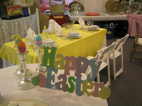 Party Plus Middletown Elegant Easter Table