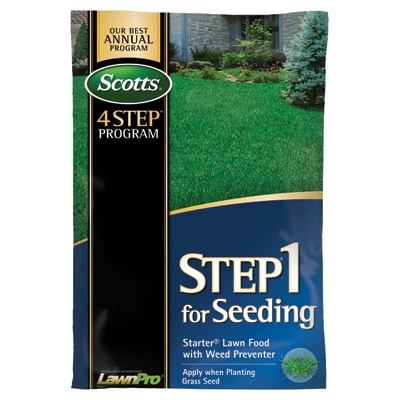Scotts Step 1 Starter Lawn Food with Weed Preventer | Bob's Garden