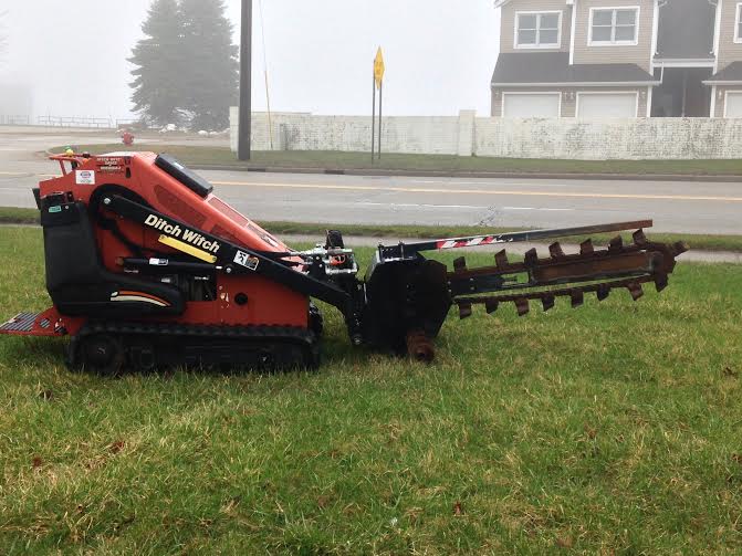4' Ride on Trencher Grand Rental Station of Manistee, MI