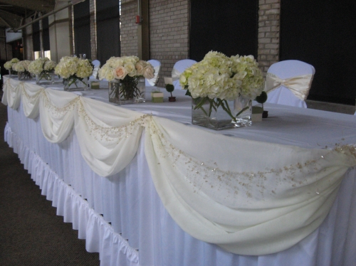 White Stage Skirting 13 X 12 Taylor True Value Rental Center