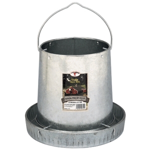 Little Giant Galvanized 12 Lb. Hanging Poultry Feeder