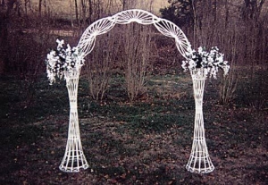 arch wicker gazebo seasons rent rental arches mn taylor weddings items equipment archway