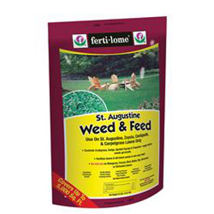 St. Augustine Weed & Feed, 32 lbs. | Chastant brothers, Inc