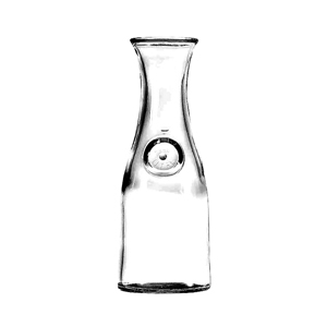Glass Beverage Carafe, 1 Liter
